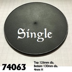 74063(s) Round Gaming Base, 130mm (1)